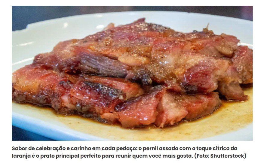 Porco assado macio com marinada cítrica: aprenda como fazer a receita que é sucesso há gerações na minha família