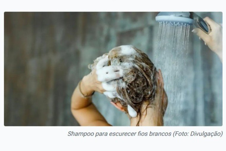 Nada de agressão química: Shampoo natural ajuda a escurecer os fios brancos já na primeira lavagem