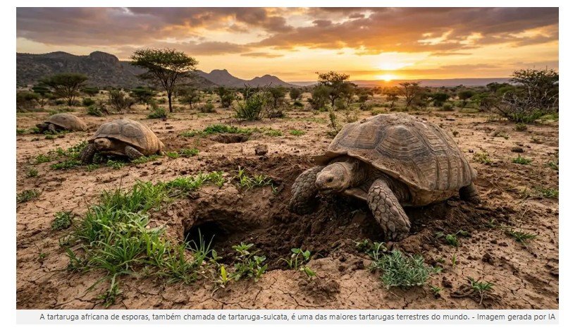 Eles continuaram plantando árvores no Saara e continuaram fracassando. Então, soltaram 500 tartarugas, e o deserto pareceu ganhar vida visto do espaço