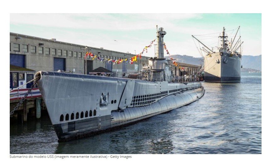 Marinha dos EUA encontra submarino perdido na Segunda Guerra