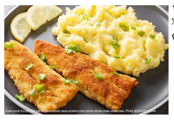 Nem batata, nem mandioca: essa fruta faz um purê maravilhoso que é perfeito para servir com peixes e frutos do mar