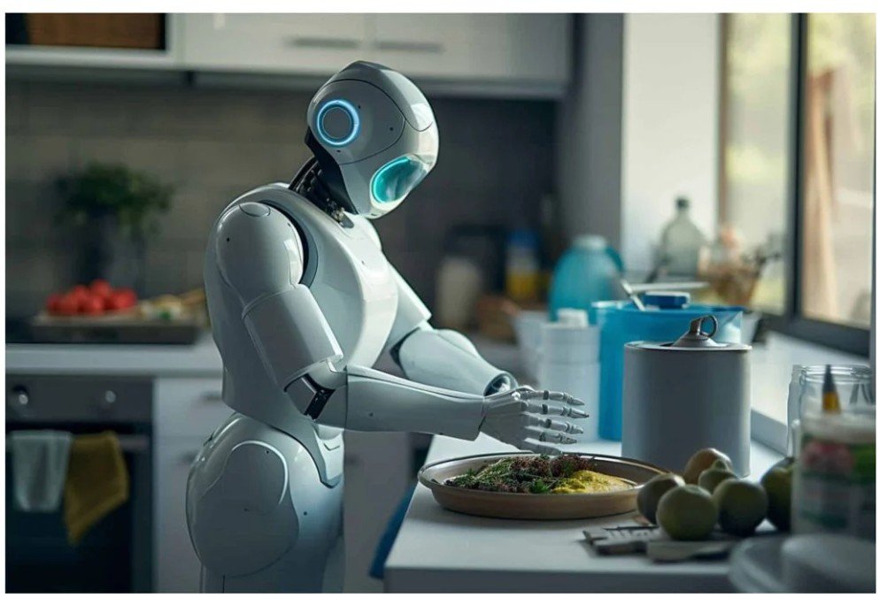 Robô doméstico chinês promete cozinhar e auxiliar idosos