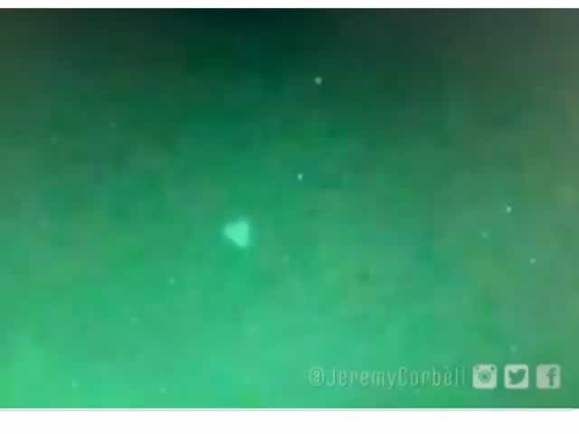 Vídeo autêntico de OVNI, confirmado pela NASA