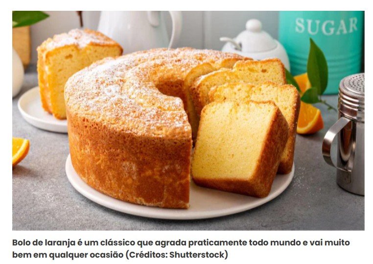 Bolo de banana, limão, laranja e tangerina: 4 receitas fáceis, fofinhas e rápidas