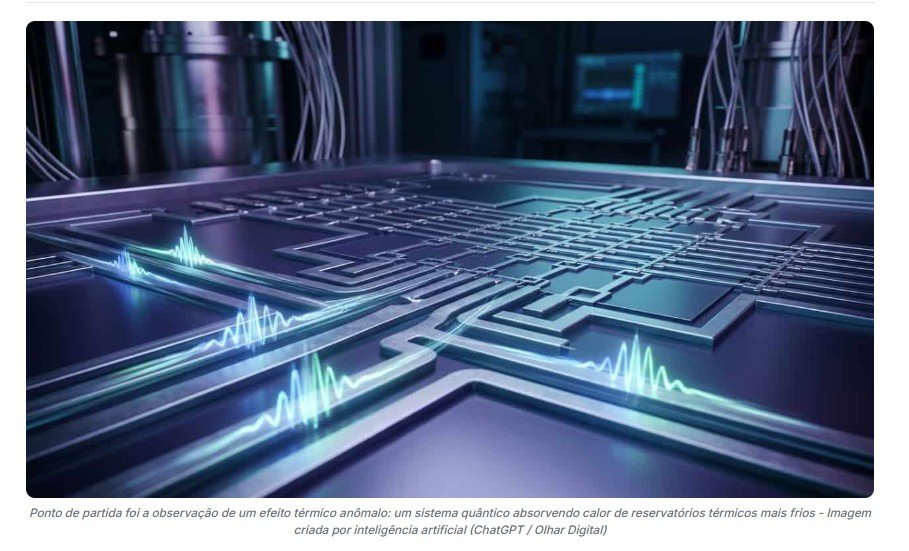Cientistas criam motor quântico que desafia leis fundamentais da física