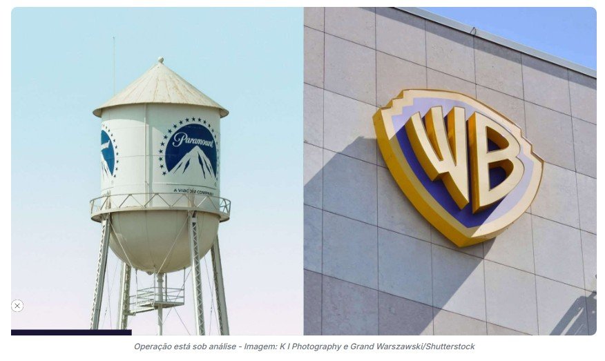 Justiça marca julgamento que decidirá fusão bilionária entre Paramount e Warner