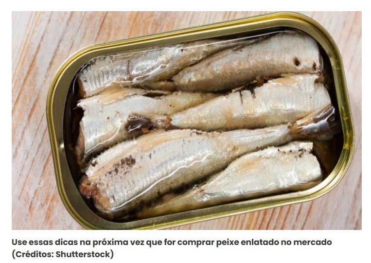 Que tipo de peixe enlatado é melhor não comprar no supermercado?