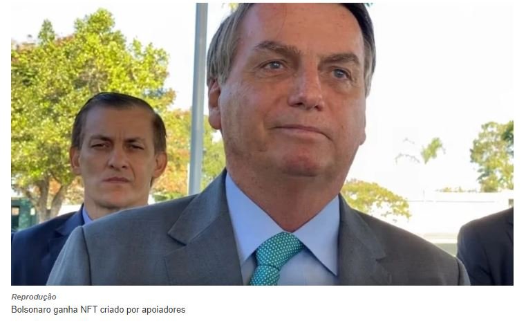 Bolsonaro é transformado em ativo digital e negociado a R$ 1,22
