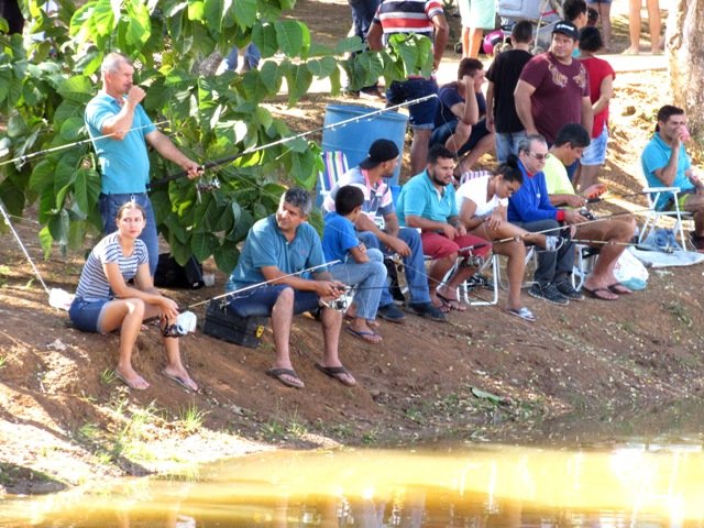1ª Pesca no Lago dos Pioneiros