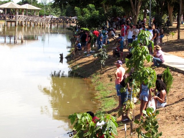 1ª Pesca no Lago dos Pioneiros