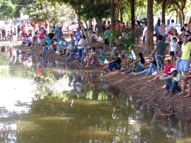 1ª Pesca no Lago dos Pioneiros