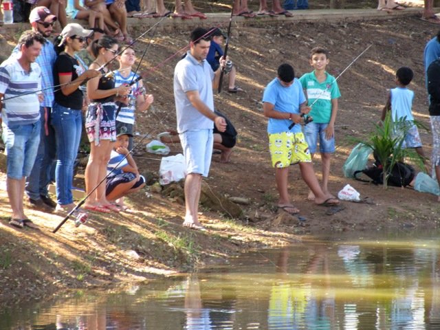 1ª Pesca no Lago dos Pioneiros