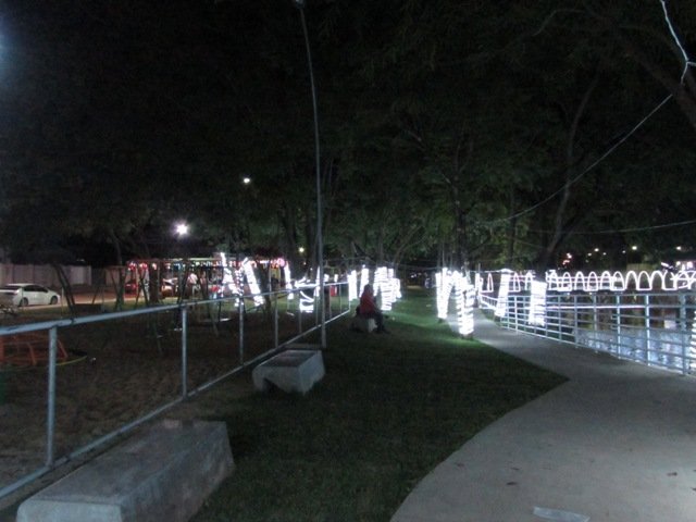 Inaugurada Luzes Natalinas Lago Pioneiros Colider