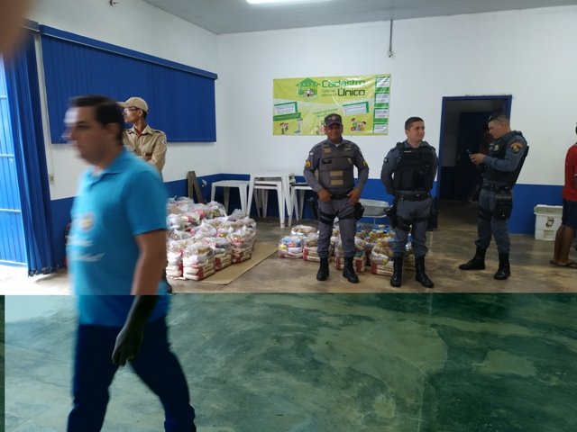Entrega Cestas do Natal Solidario de Colíder