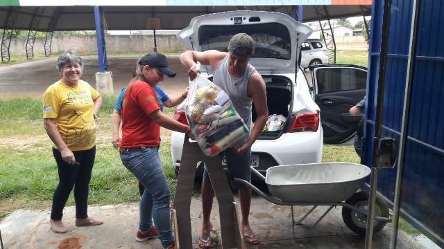 Entrega Cestas do Natal Solidario de Colíder