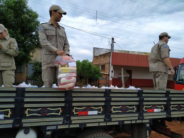 Entrega Cestas do Natal Solidario de Colíder