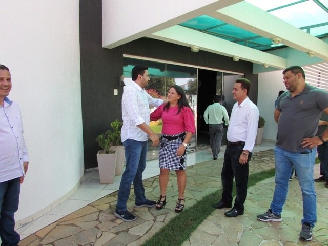 Presidentes Nac e Est do Patriota visitam Colíder