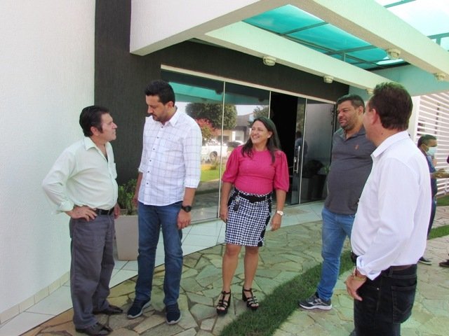 Presidentes Nac e Est do Patriota visitam Colíder