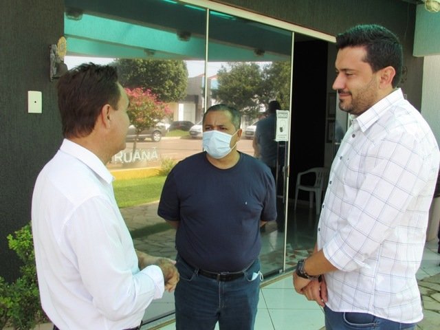 Presidentes Nac e Est do Patriota visitam Colíder