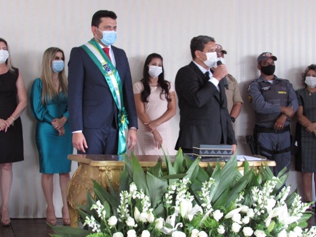 Prefeito Maninho dá posse Secretarios parte 003