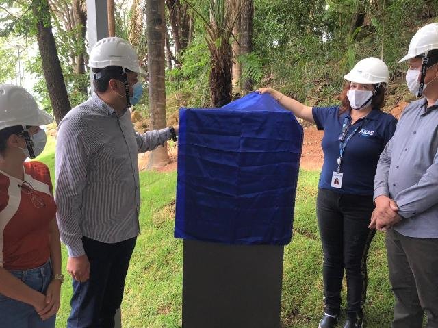 Inauguração do novo reservatorio de aguas da empresa Igás de Colíder