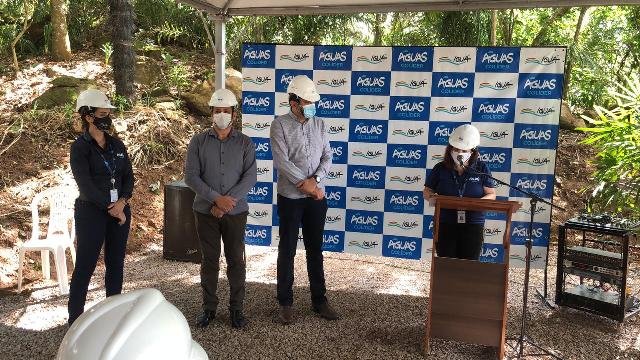Inauguração do novo reservatorio de aguas da empresa Igás de Colíder