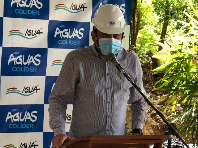 Inauguração do novo reservatorio de aguas da empresa Igás de Colíder