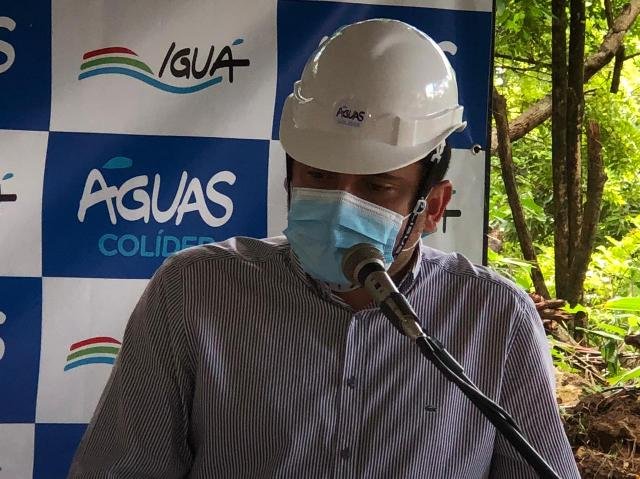 Inauguração do novo reservatorio de aguas da empresa Igás de Colíder