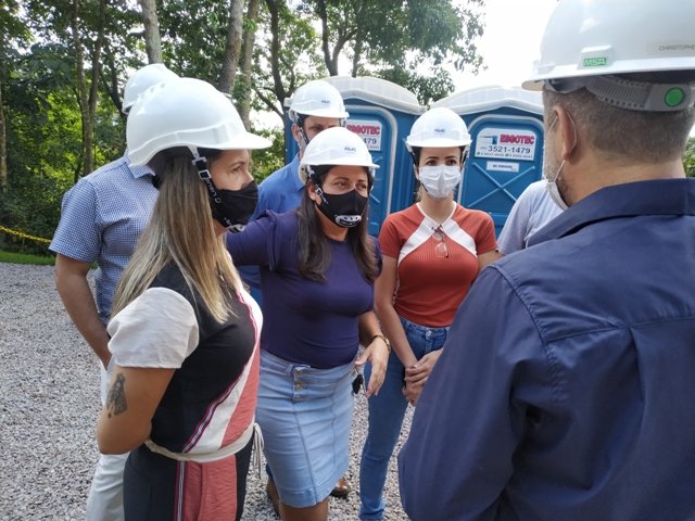 Inauguração do novo reservatorio de aguas da empresa Igás de Colíder