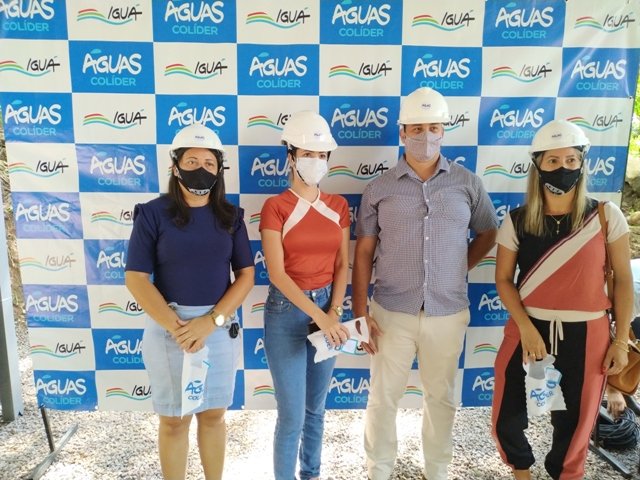 Inauguração do novo reservatorio de aguas da empresa Igás de Colíder
