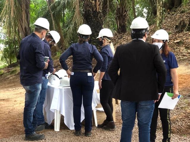 Inauguração do novo reservatorio de aguas da empresa Igás de Colíder
