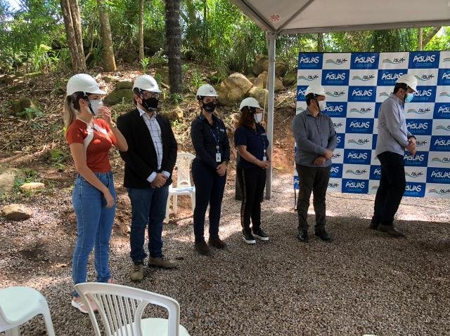 Inauguração do novo reservatorio de aguas da empresa Igás de Colíder