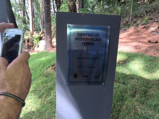 Inauguração do novo reservatorio de aguas da empresa Igás de Colíder