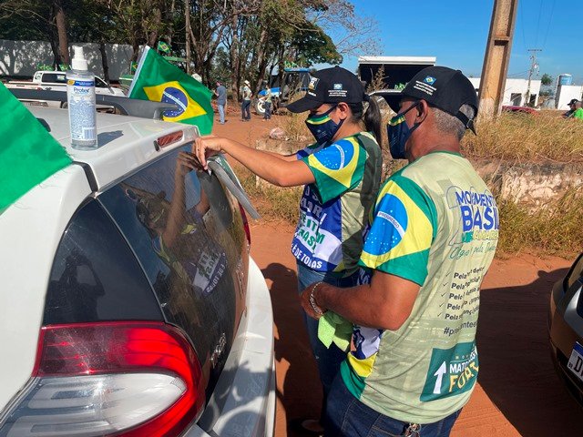 Carreata Movimento Verde Amarelo Colíder