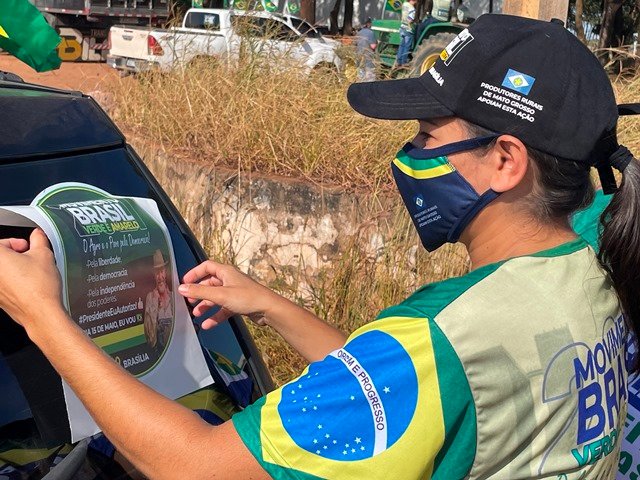 Carreata Movimento Verde Amarelo Colíder