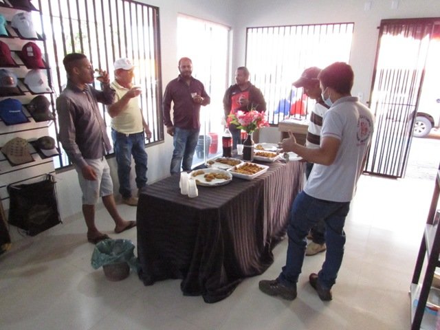 Reinaugurado hoje a loja do Cabeça Pesca & Variedades