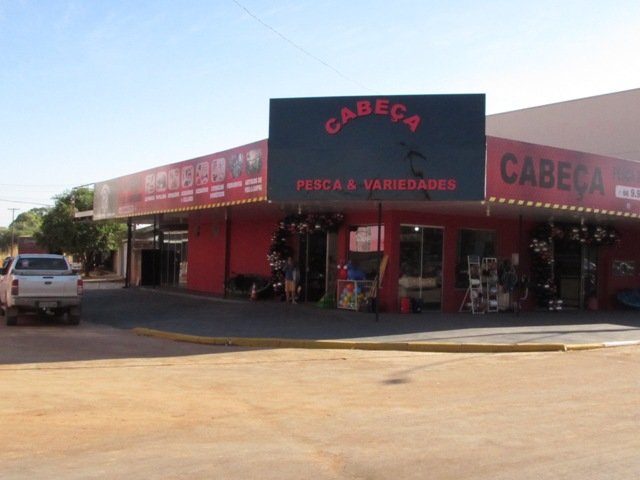 Reinaugurado hoje a loja do Cabeça Pesca & Variedades