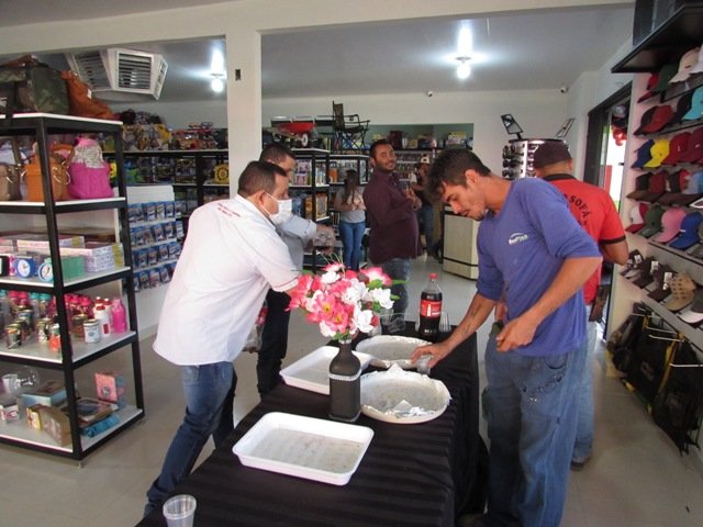 Reinaugurado hoje a loja do Cabeça Pesca & Variedades