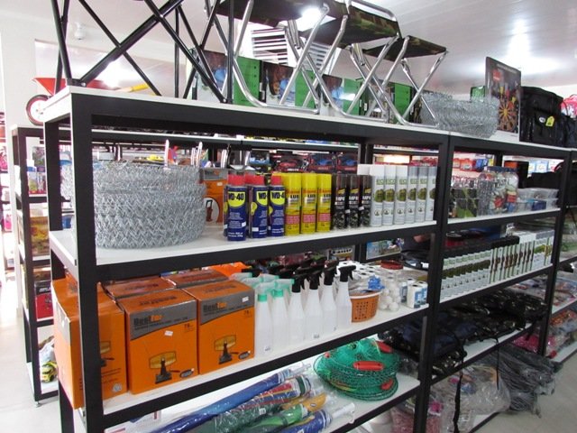 Reinaugurado hoje a loja do Cabeça Pesca & Variedades