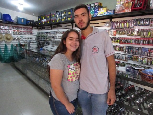 Reinaugurado hoje de manhã (31), Cabeça Pesca & Variedades em Colíder.