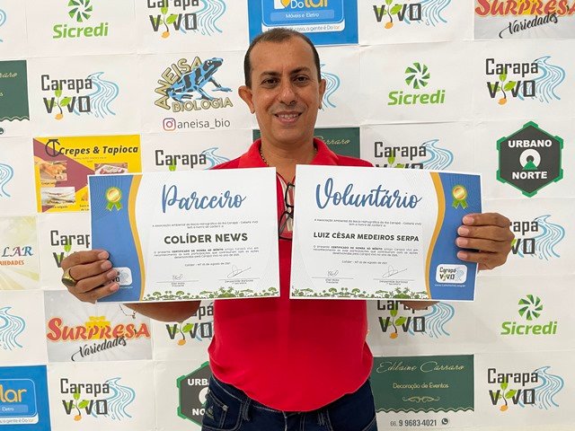 Homenagem Carapá Vivo Voluntarios e Parceiros