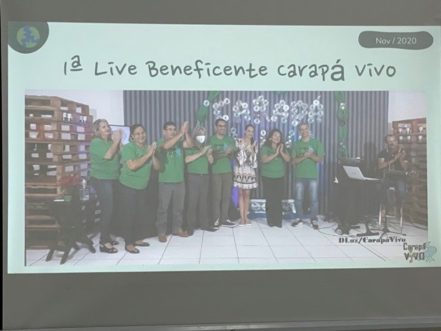 Homenagem Carapá Vivo Voluntarios e Parceiros