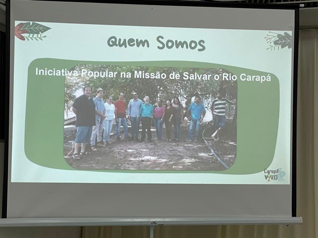Homenagem Carapá Vivo Voluntarios e Parceiros