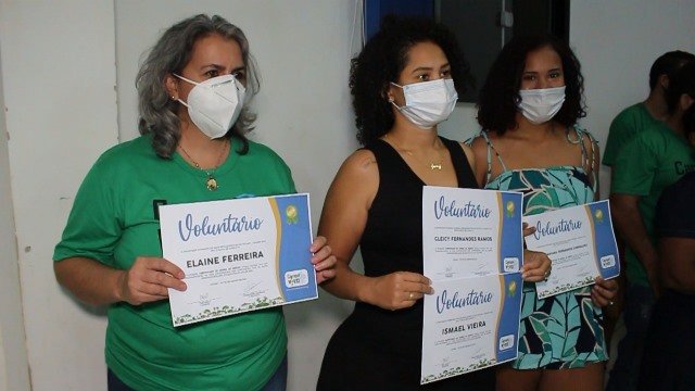 Homenagem Carapá Vivo Voluntarios e Parceiros