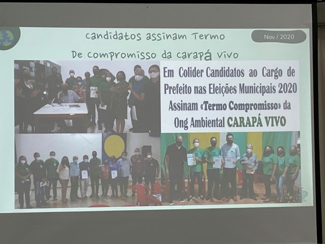 Homenagem Carapá Vivo Voluntarios e Parceiros