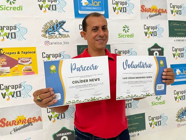Homenagem Carapá Vivo Voluntarios e Parceiros