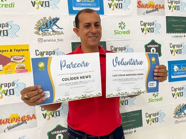 Homenagem Carapá Vivo Voluntarios e Parceiros