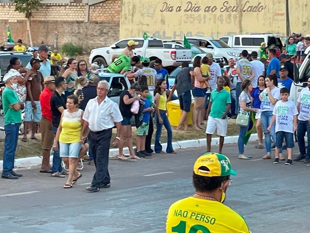 Sociedade Colidense aproveitaram feriado de 7 de Setembro para manisfestar