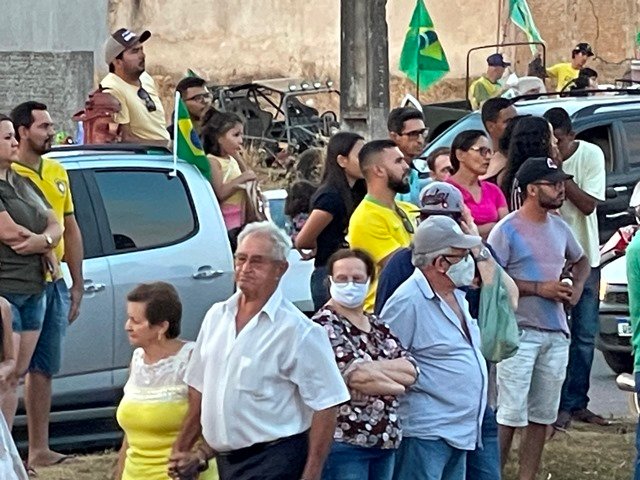 Sociedade Colidense aproveitaram feriado de 7 de Setembro para manisfestar