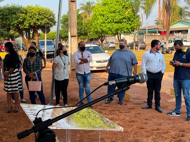 Prefeito Maninho realiza a entrega da 1ª Usina Asfaltica de Colíder. (parte 01)
